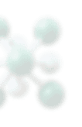 Задній фон молекула